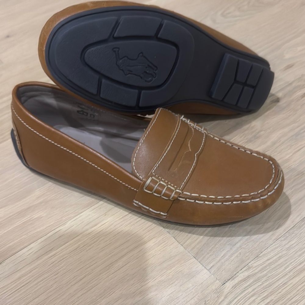 Polo by Ralph Lauren Tan Leather Loafers